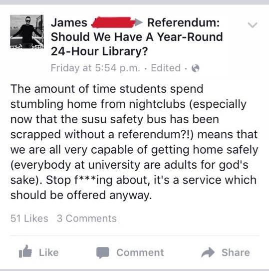 He has a point to be fair