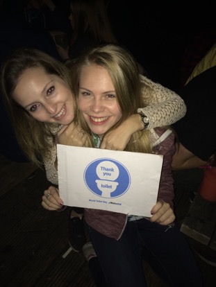 Laura and Tash