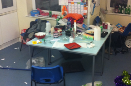The average state of a student house