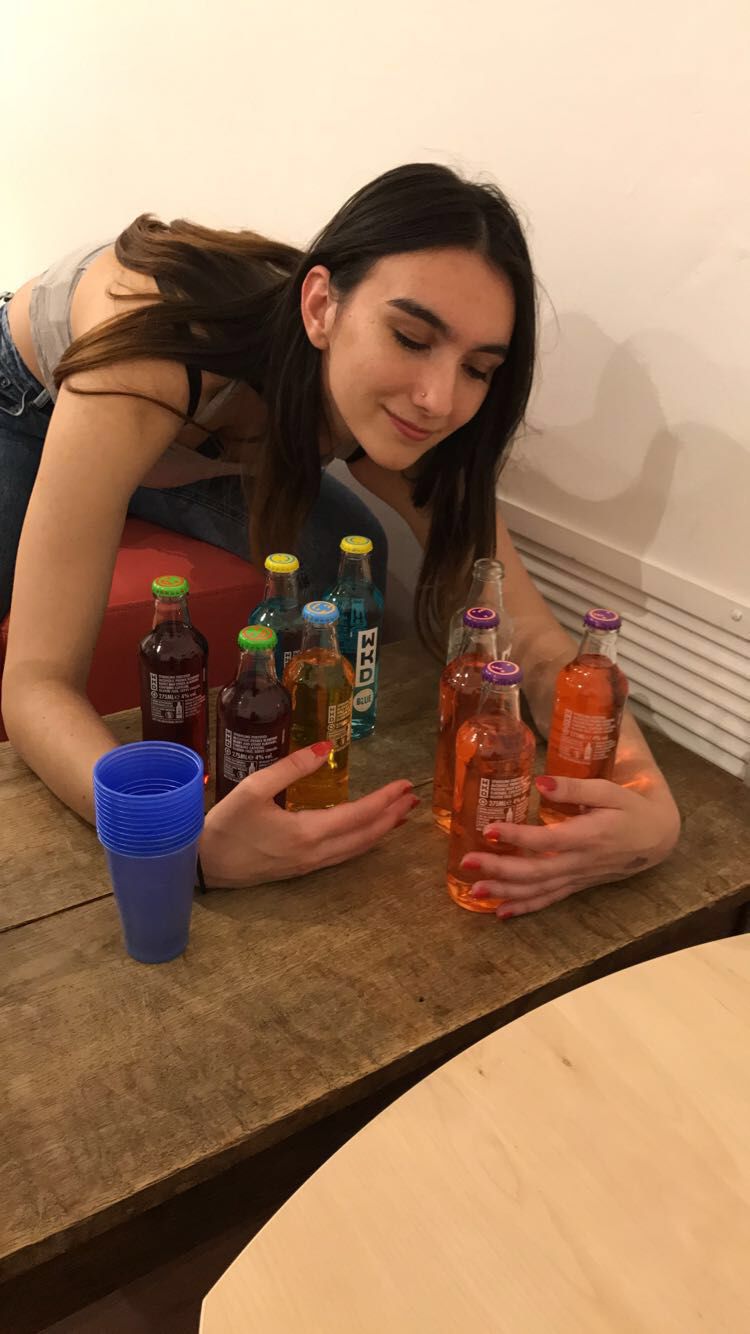 Image may contain: Person, People, Human, Bottle