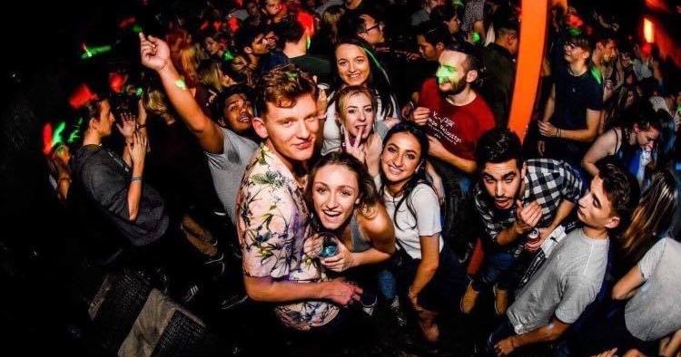Image may contain: Disco, Music, Leisure Activities, Party, Night Life, Night Club, Club, Person, People, Human
