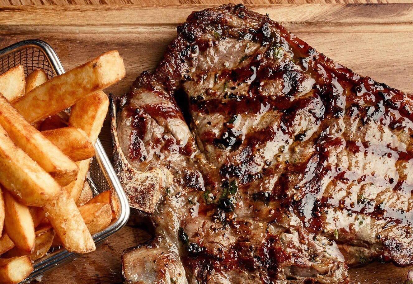 Image may contain: Steak, Food, Bbq