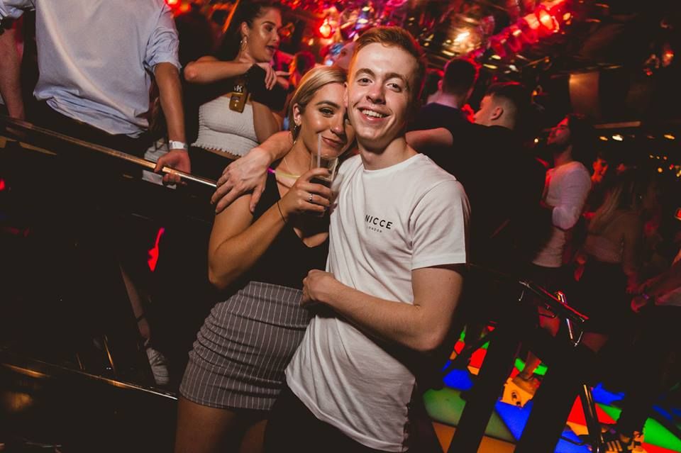 Image may contain: Night Life, Night Club, Club, Music, Leisure Activities, Person, People, Human