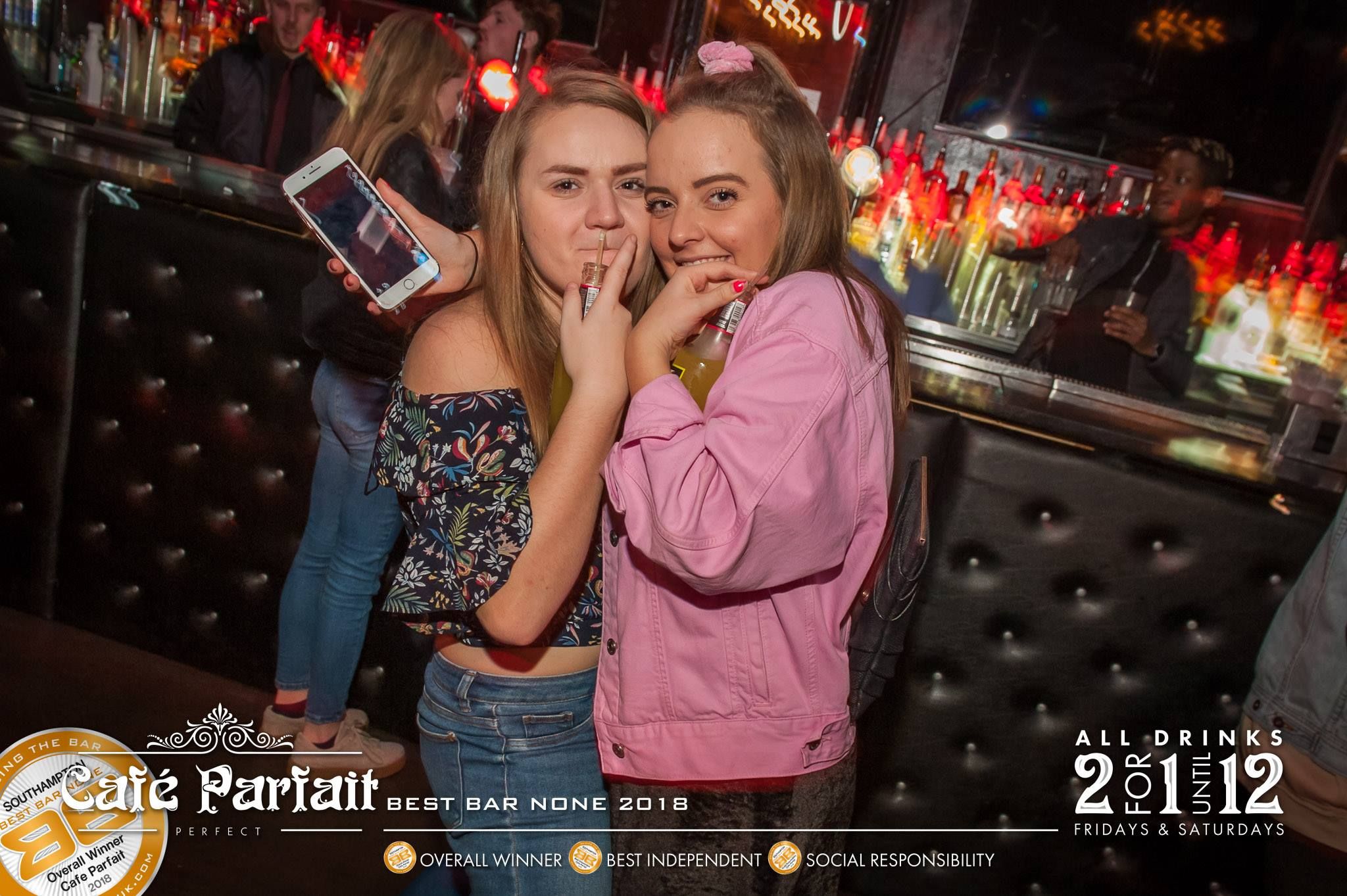 Image may contain: Bar Counter, Pub, Night Life, Night Club, Club, Human, Person