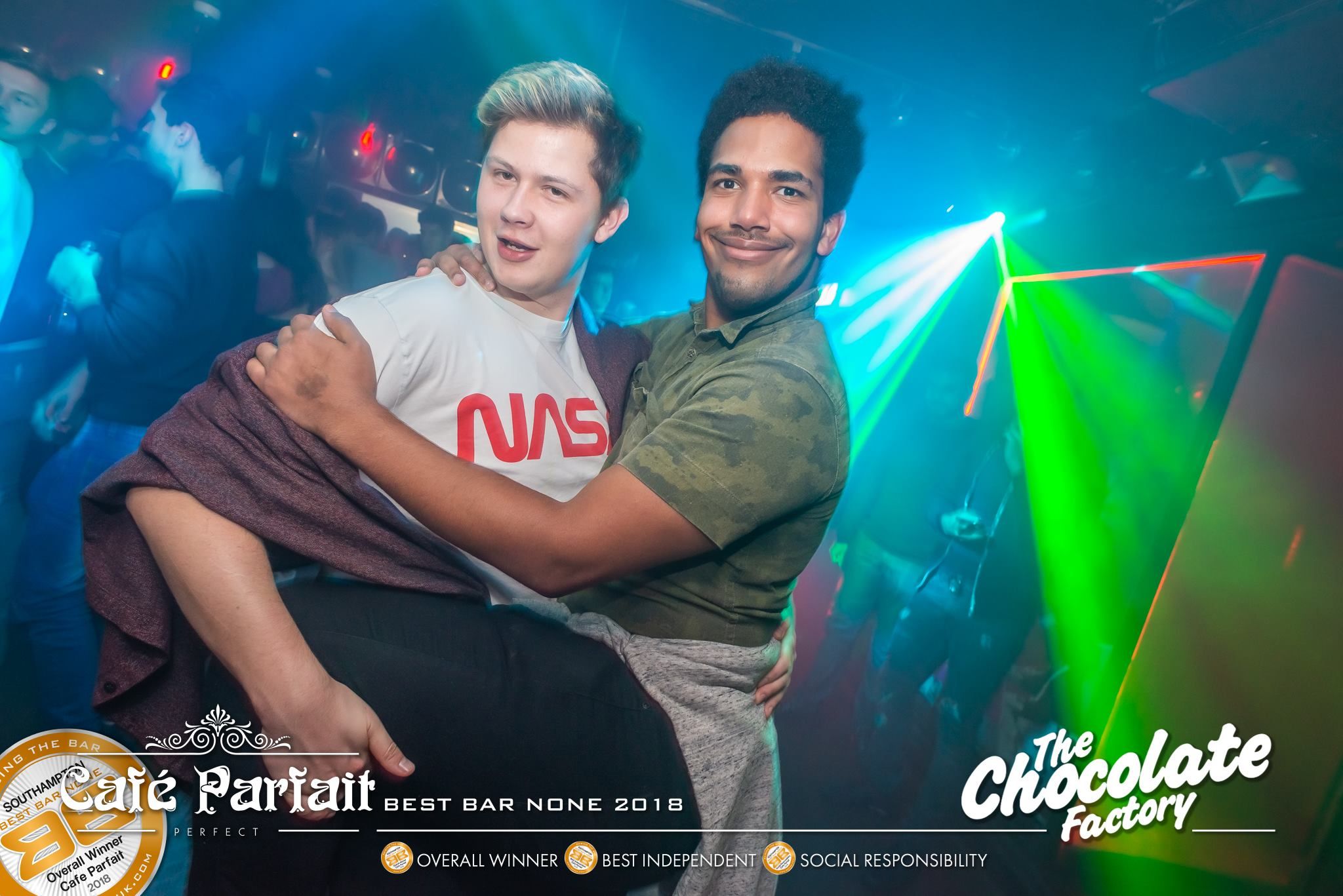 Image may contain: Night Club, Club, Person, Human