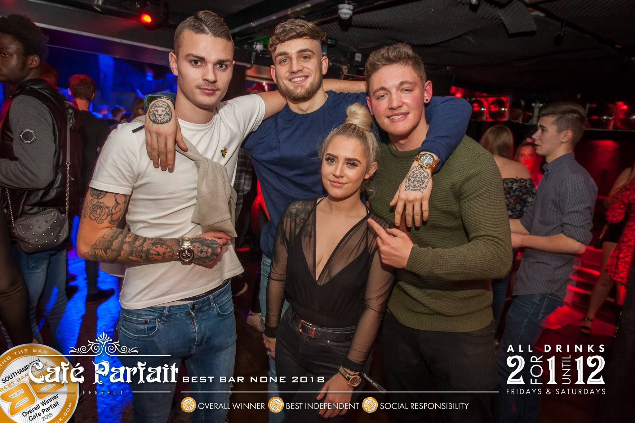 Image may contain: Night Club, Crowd, Bar Counter, Pub, Club, Human, Person, Skin