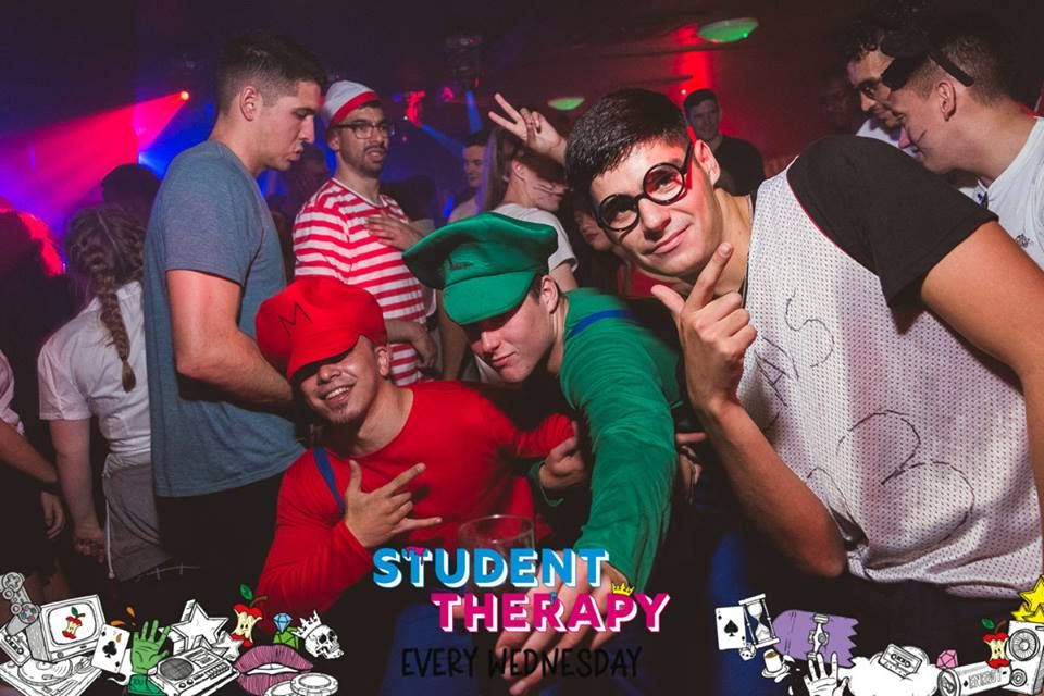 Image may contain: Night Club, Flyer, Paper, Brochure, Advertisement, Poster, Glasses, Club, Accessory, Accessories, Sunglasses, Party, Human, Person