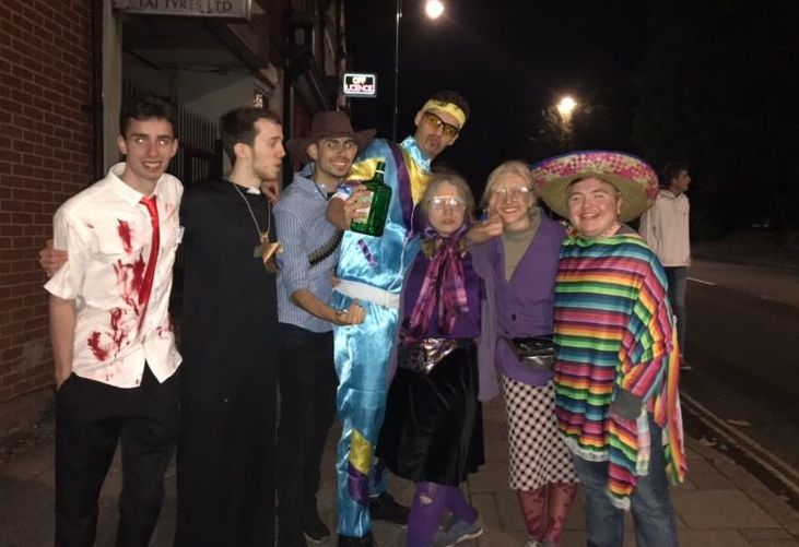 Image may contain: Performer, Clown, Party, Person, People, Human