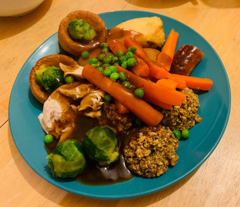 Image may contain: Vegetable, Platter, Supper, Dinner, Table, Furniture, Dining Table, Plant, Dish, Meal, Food