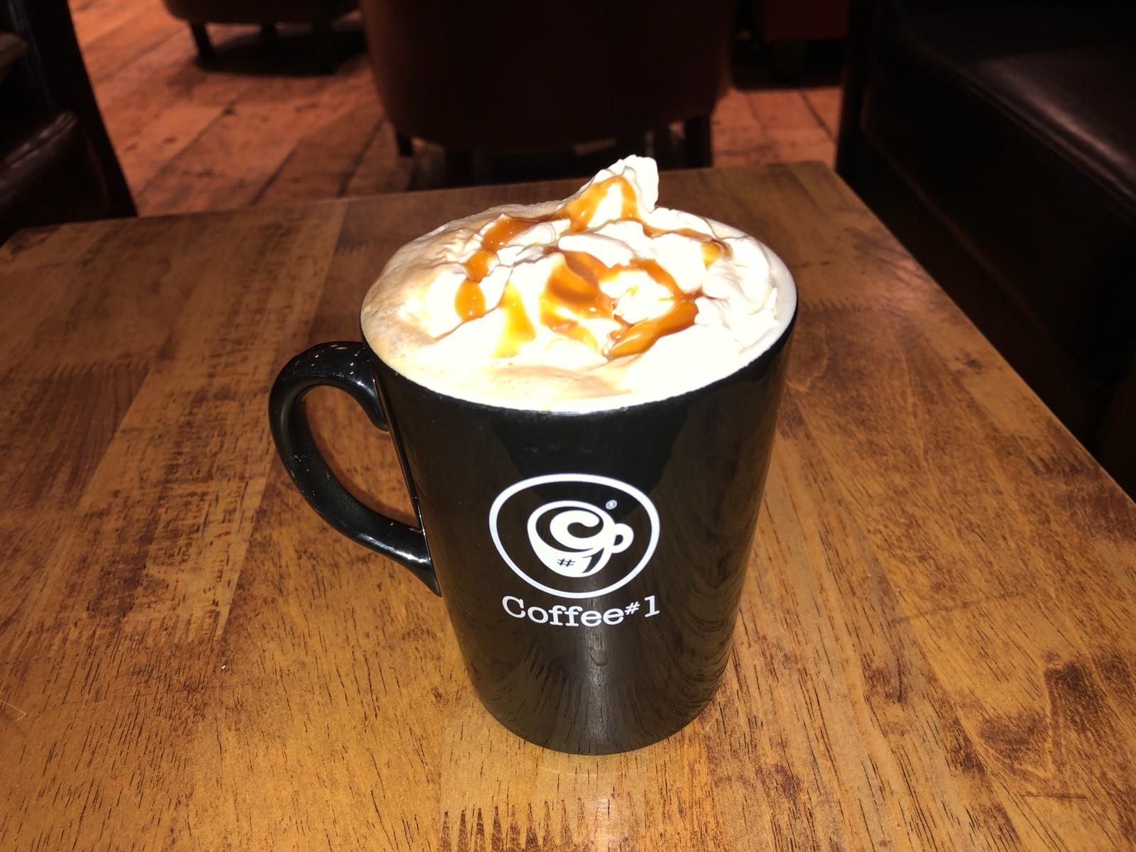 Image may contain: Cream, Creme, Alcohol, Beer, Chocolate, Hot Chocolate, Food, Dessert, Hardwood, Wood, Drink, Beverage, Latte, Coffee Cup, Cup