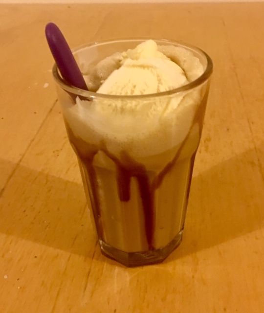 Image may contain: Ice Cream, Drink, Beverage, Cream, Food, Dessert, Creme