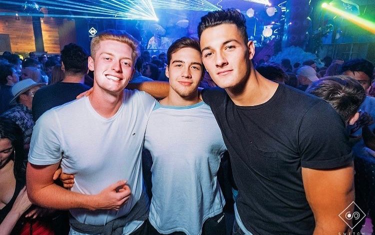 Image may contain: Party, Face, Clothing, Apparel, Night Club, Club, Person, Human