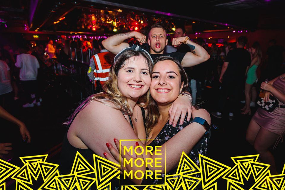 Image may contain: Club, Brochure, Paper, Flyer, Poster, Advertisement, Party, Human, Person