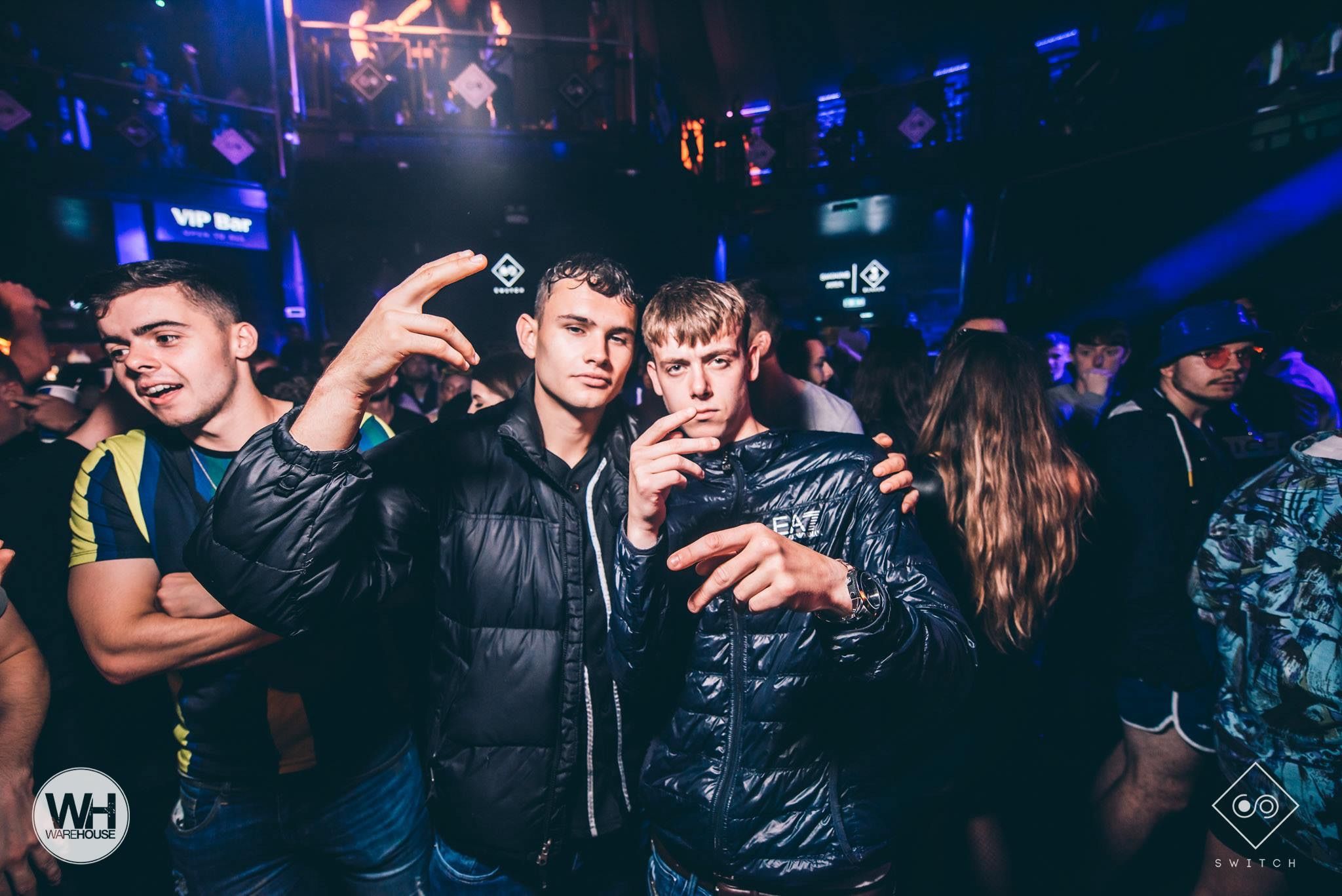 Image may contain: Disco, Night Life, Jacket, Clothing, Coat, Apparel, Night Club, Club, Human, Person