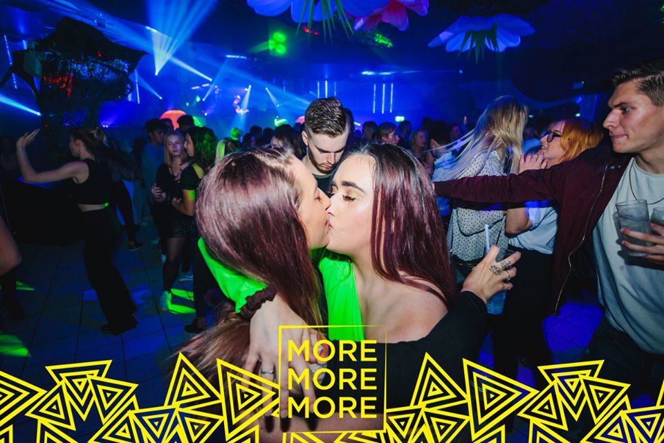 Image may contain: Disco, Night Life, Party, Night Club, Club, Human, Person