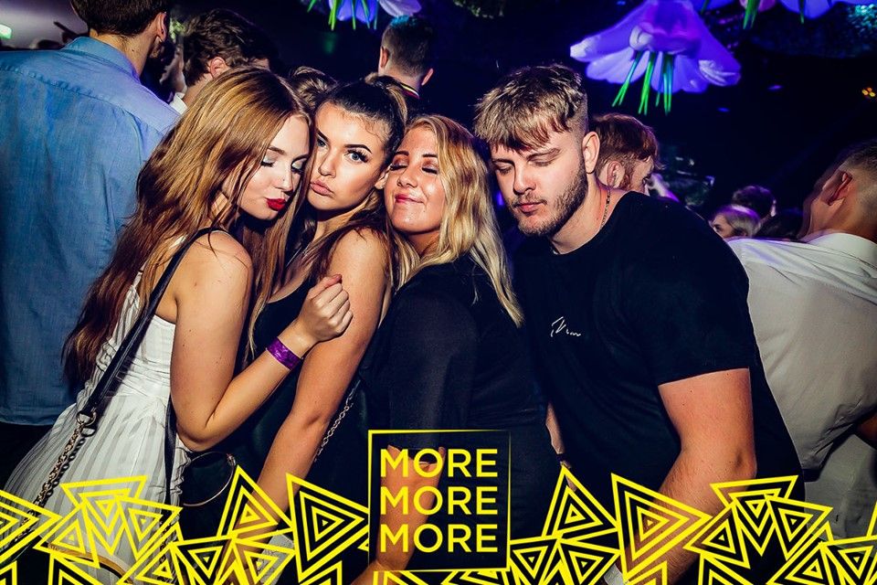Image may contain: Night Club, Brochure, Flyer, Paper, Poster, Advertisement, Club, Party, Person, Human