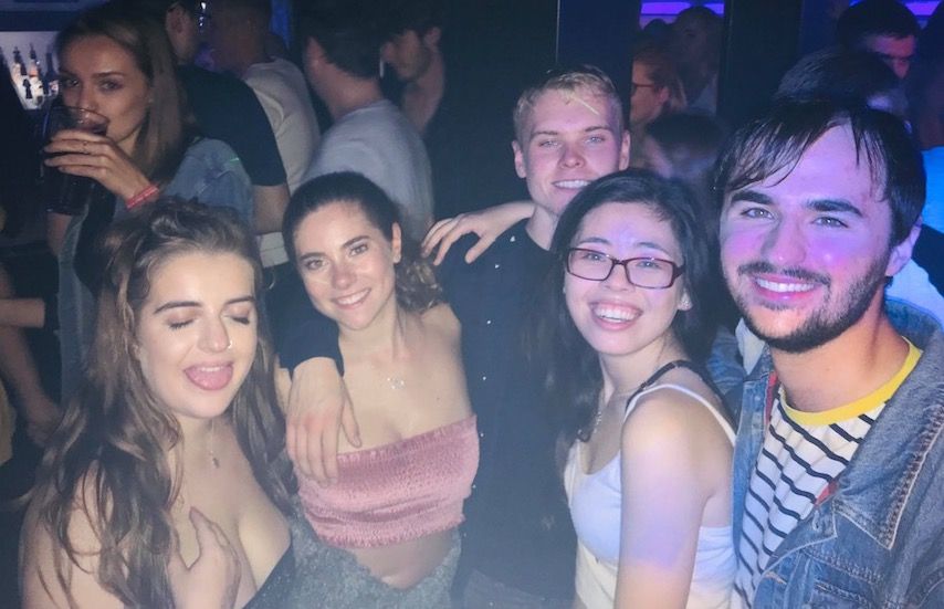 Image may contain: Selfie, Female, Portrait, Photography, Photo, Head, Night Club, Night Life, Club, Face, Accessories, Accessory, Glasses, Human, Person, Party