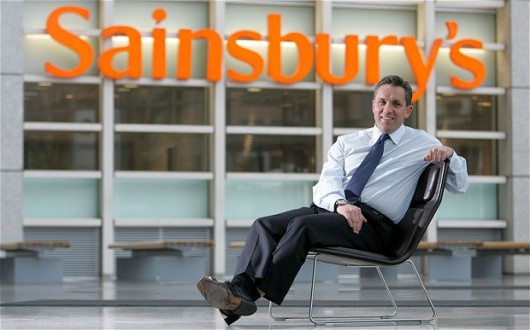 Sainsburys boss Justin King - clearly he does care about students