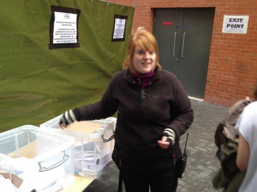 She put my form 'on file' - or the bin as it's also known