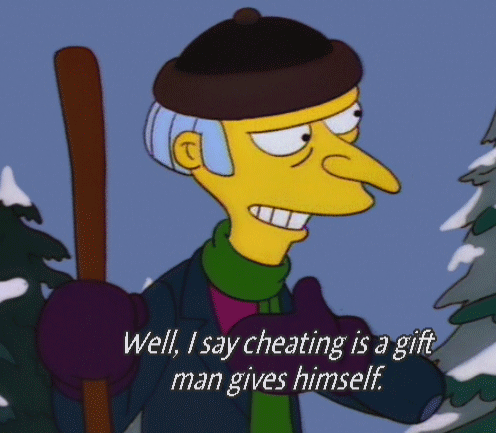 cheating