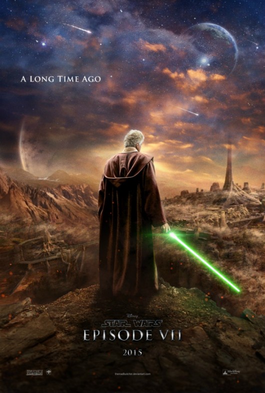 An early poster for the new films