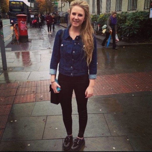 Alice, a Biomedicine student.