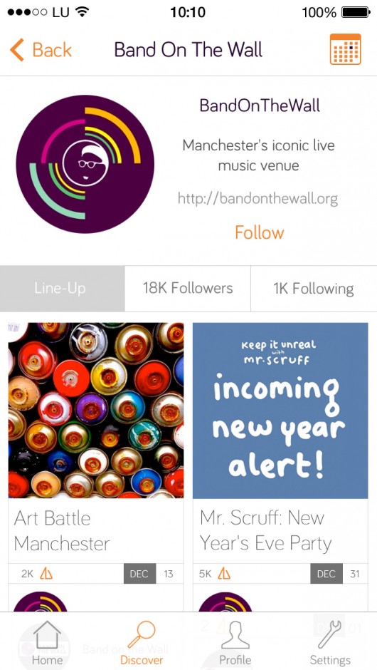 3 Line-Up venue profile
