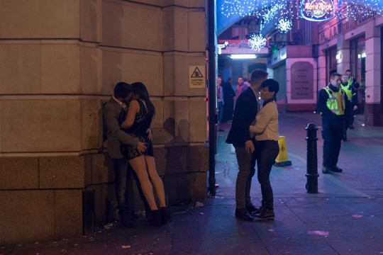Rather public PDAs...