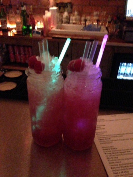 Drink both at once and you'll get drunker quicker. Genius.