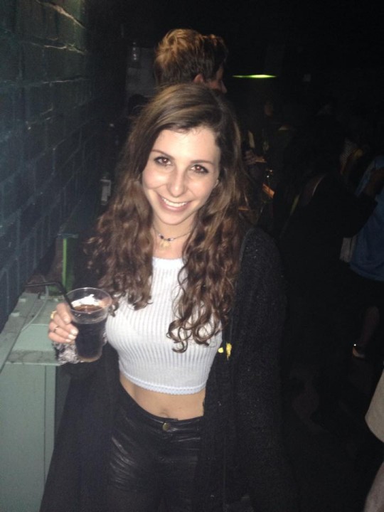 Sarah, 2nd year Zoology keeps it simple and classy in monochrome.