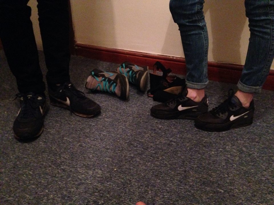 If you are in doubt, just buy shoes with a bubble in them.
