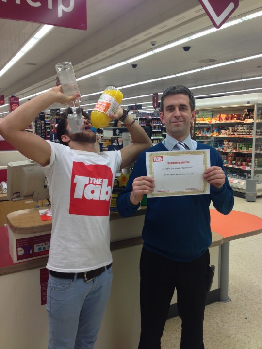 The manager was a big fan of me..