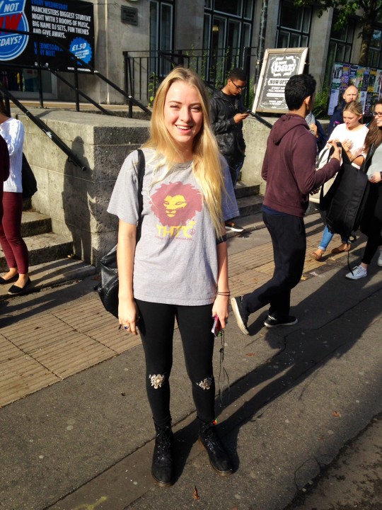 Annabel, first year English and American Studies. 