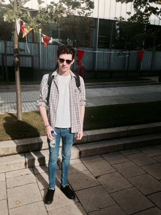Dan, first year English Language student.