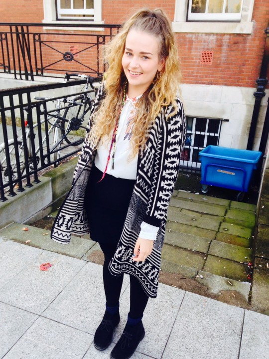 Suzanna, 3rd year Classical Studies student. 