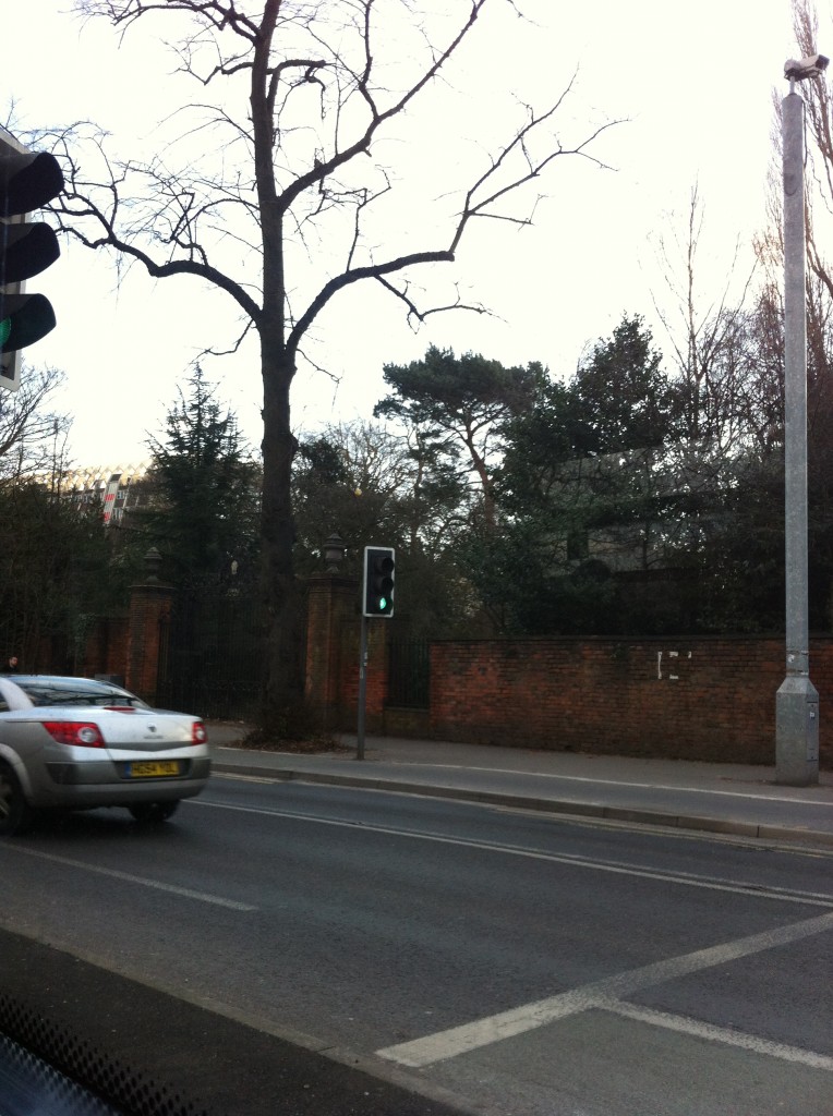 The collision happened on Wilmslow Road.