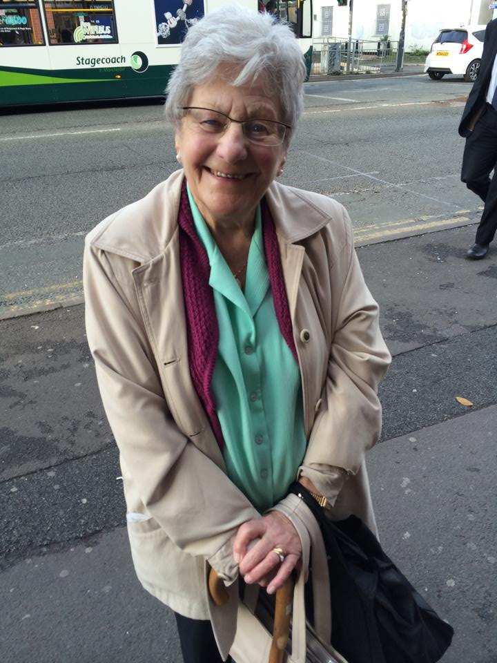 Live next door to Mary? Look after her, she’s a good ‘un! 