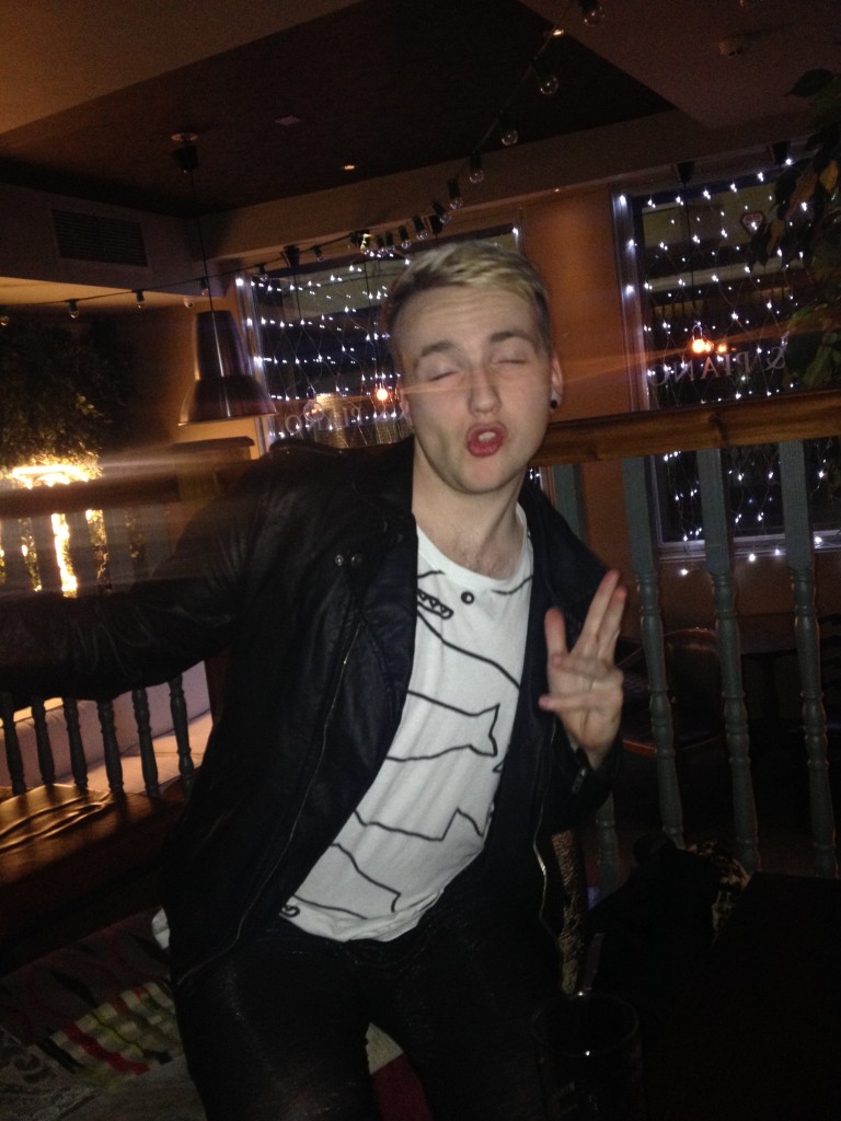 This guy loves to pre drink.