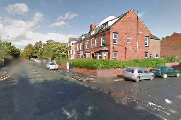 Ladybarn Lane - where the attack took place