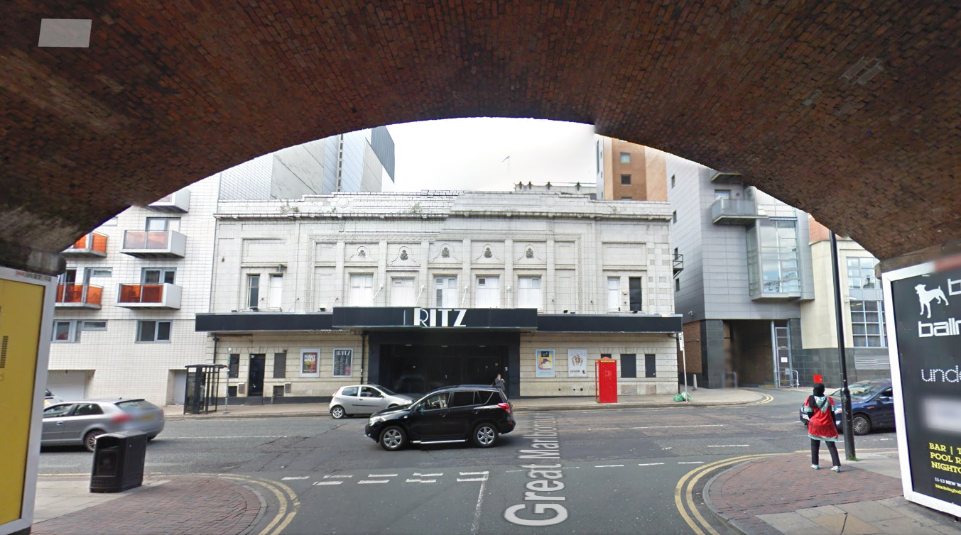The scene of the incident