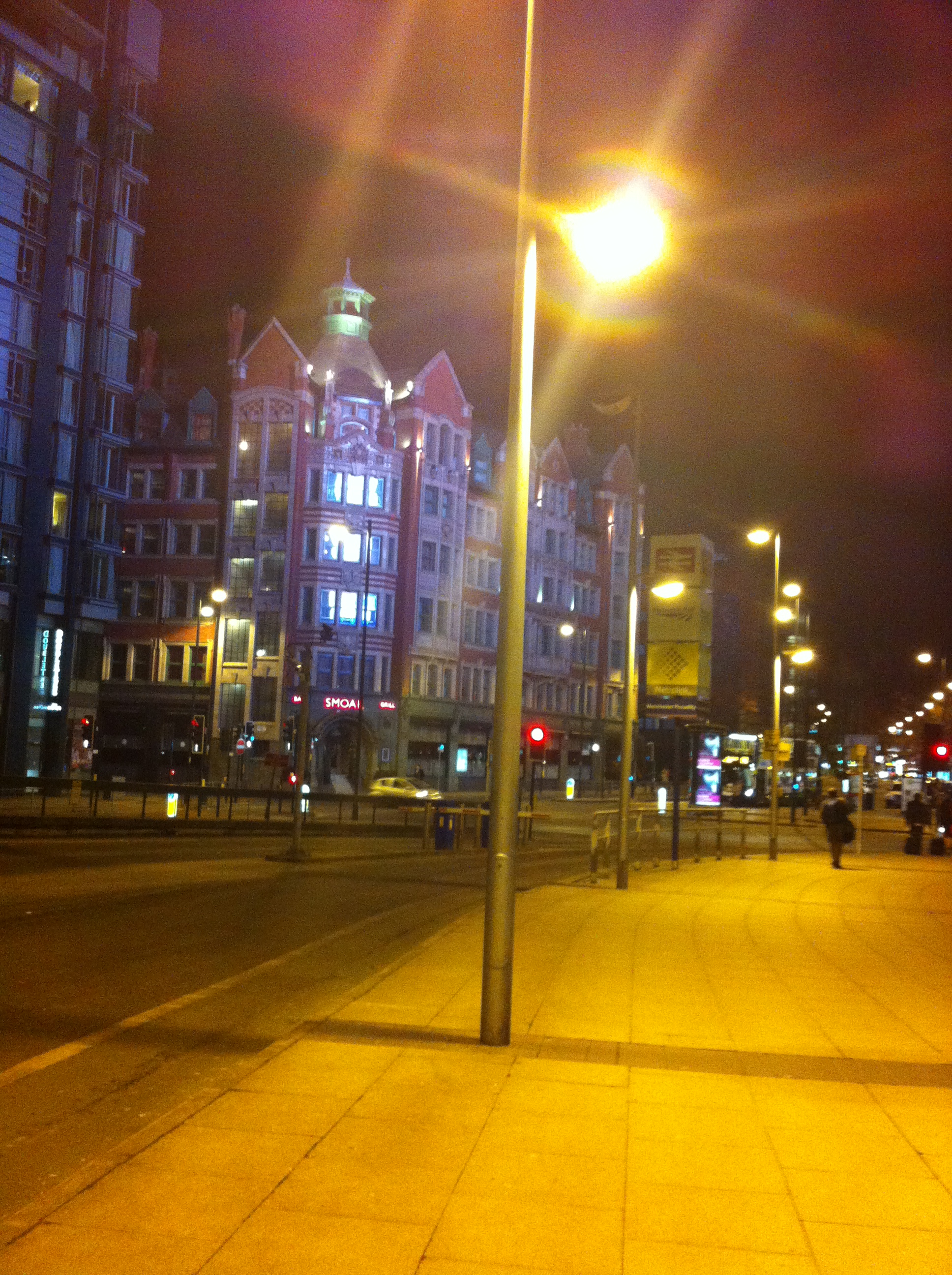 Manchester may not be safe at night from The Pusher.