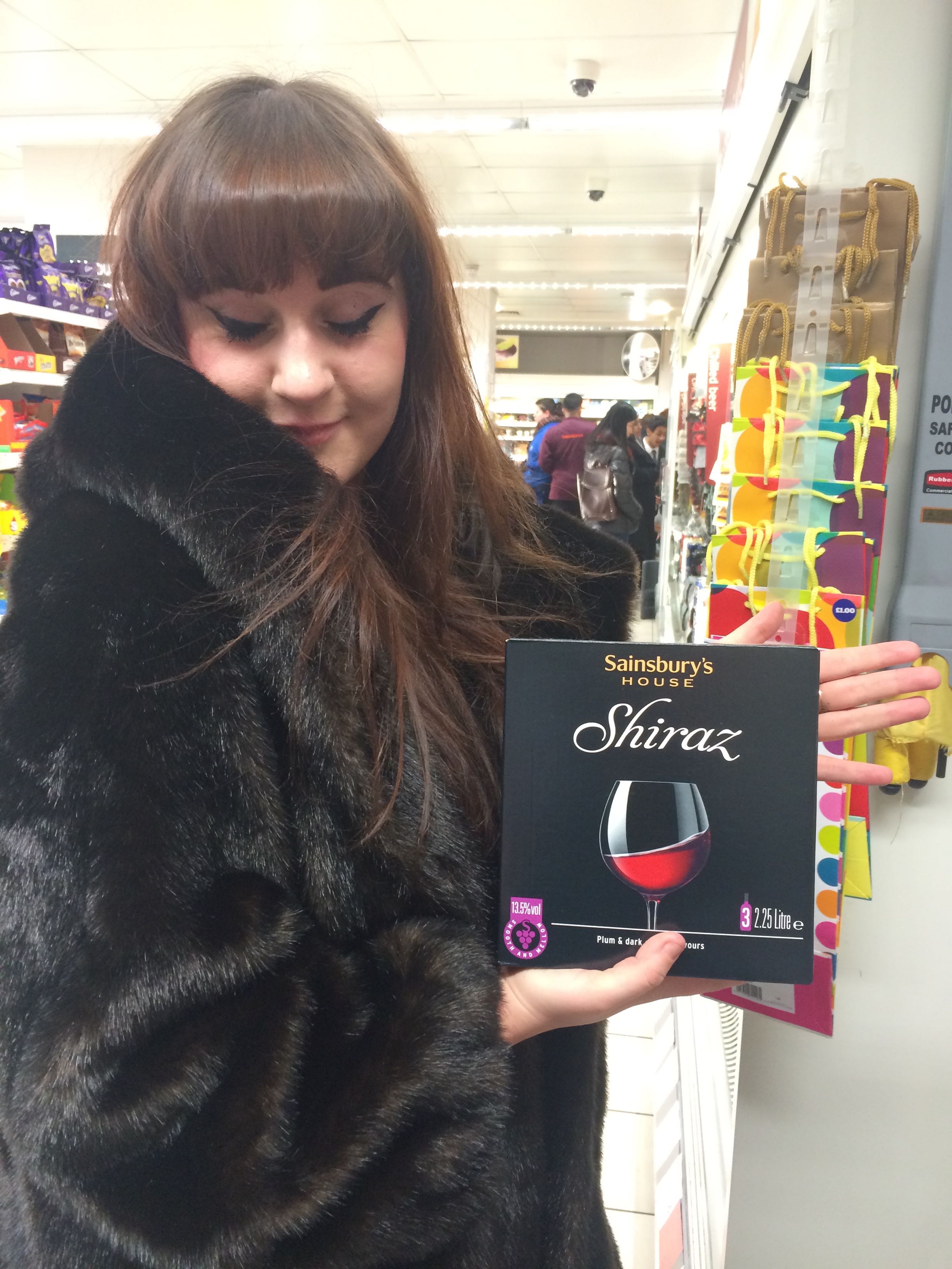 Only the shiraz in a fancy box though