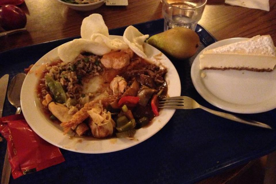 Dig in mum!