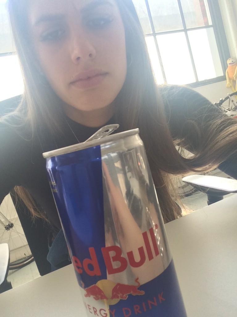 A small can contains 160mg of caffeine