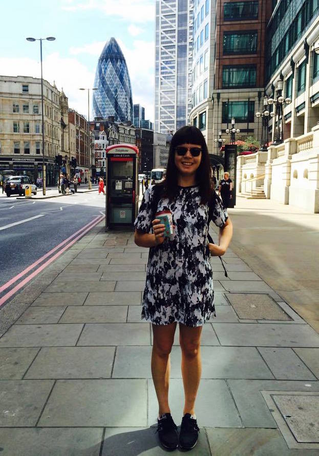 She knows her way around a gherkin