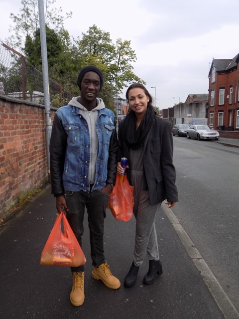 Layering is key for the transition from summer to autumn. Roy and Alba are a perfect example of how to do this describing their style as 'comfortable and warm'.