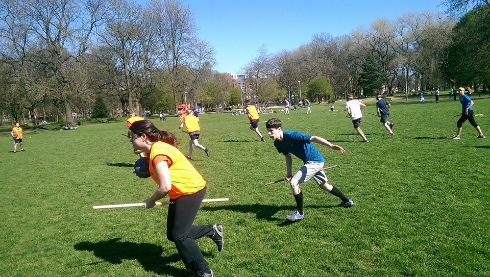 A training session at Whitworth.