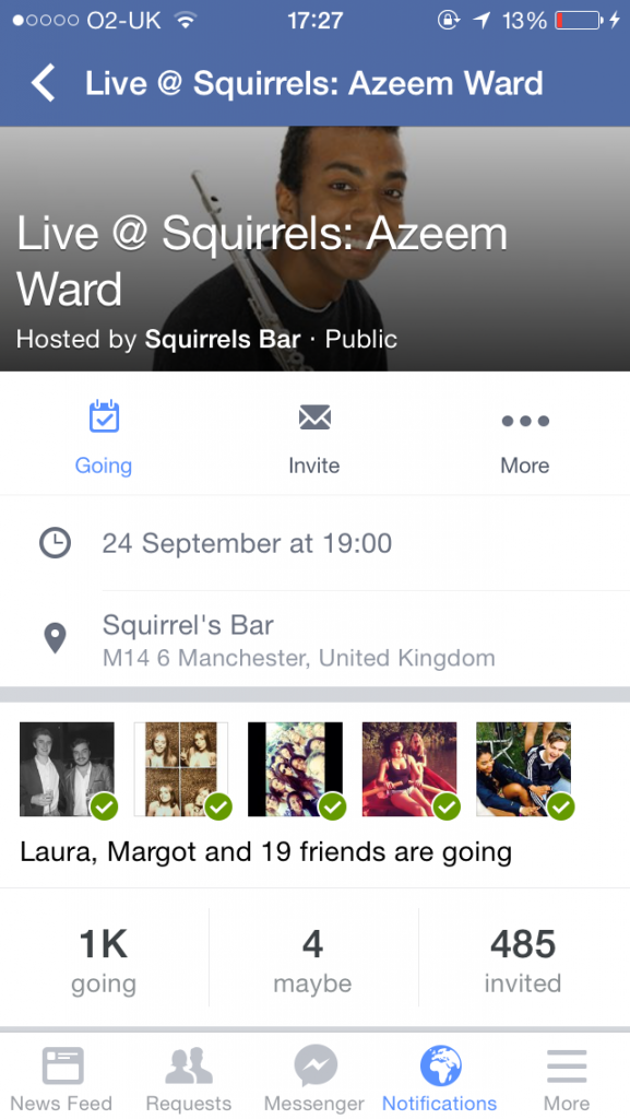 The event already has over 1,000 attendees so its bound to see Squirrels the most packed out it has been for years.