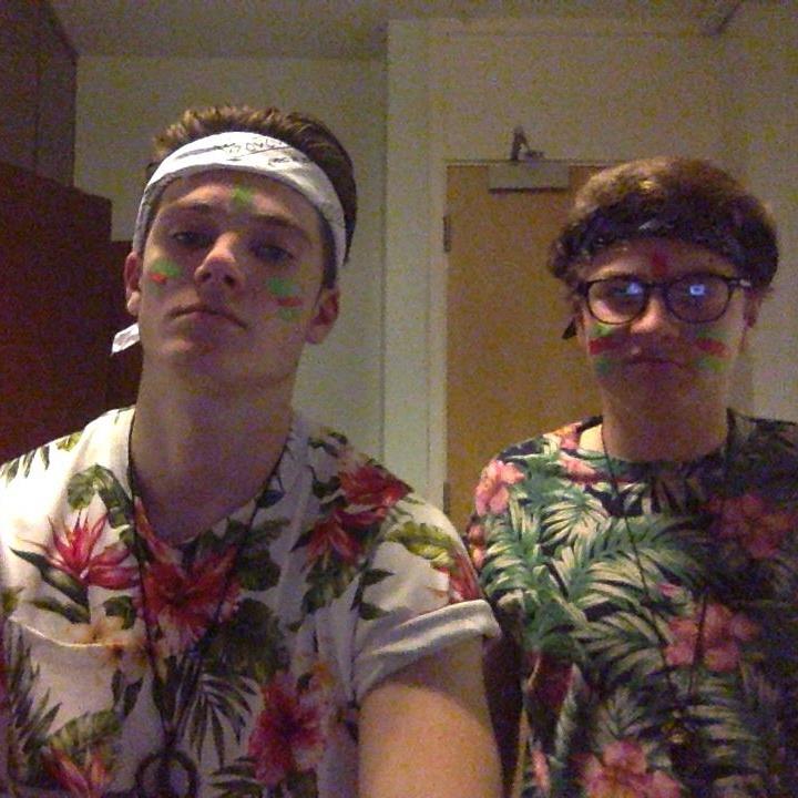 The infamous Tom Lynch (left)