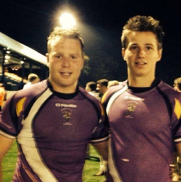 Our lads representing at last year's varsity